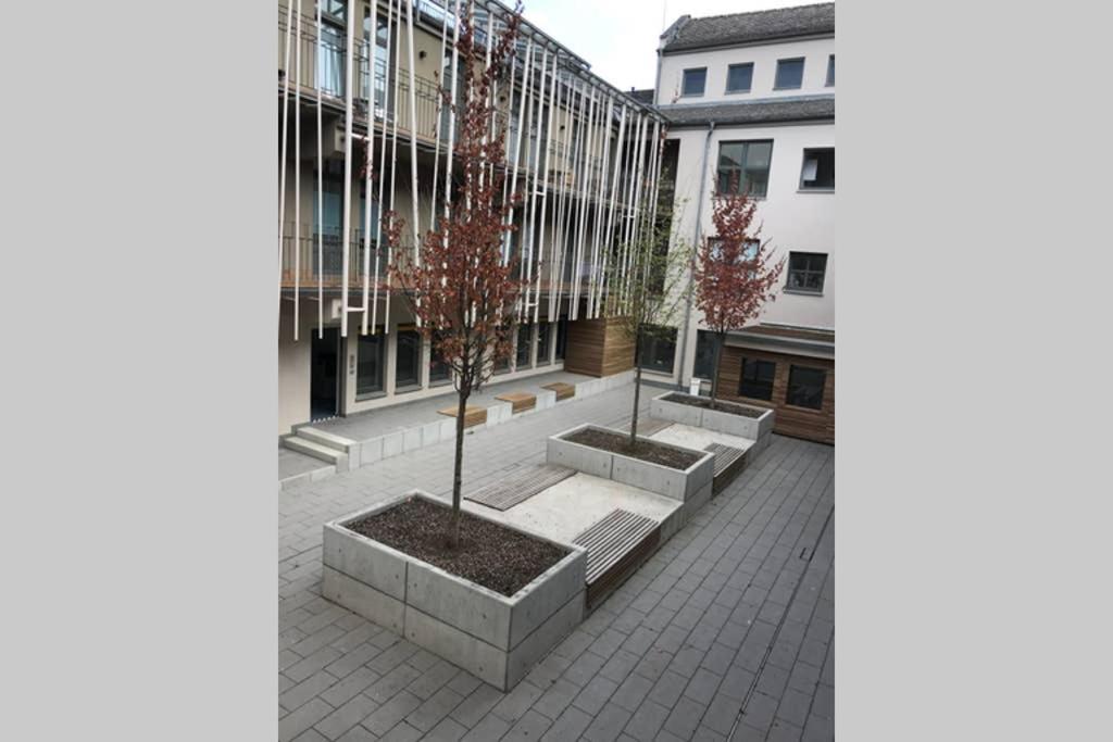 Central, Modern, mit großem Balkon Checkin123 Wiesbaden Exterior foto